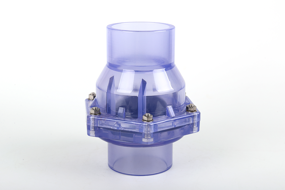 谢家集透明翻板式止回阀